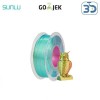 SUNLU 3D Printer Filament Silk PLA+ Two Color Tri Color Neat Winding - Two Color